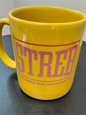 Yellow STREB Ceramic Coffee Mug